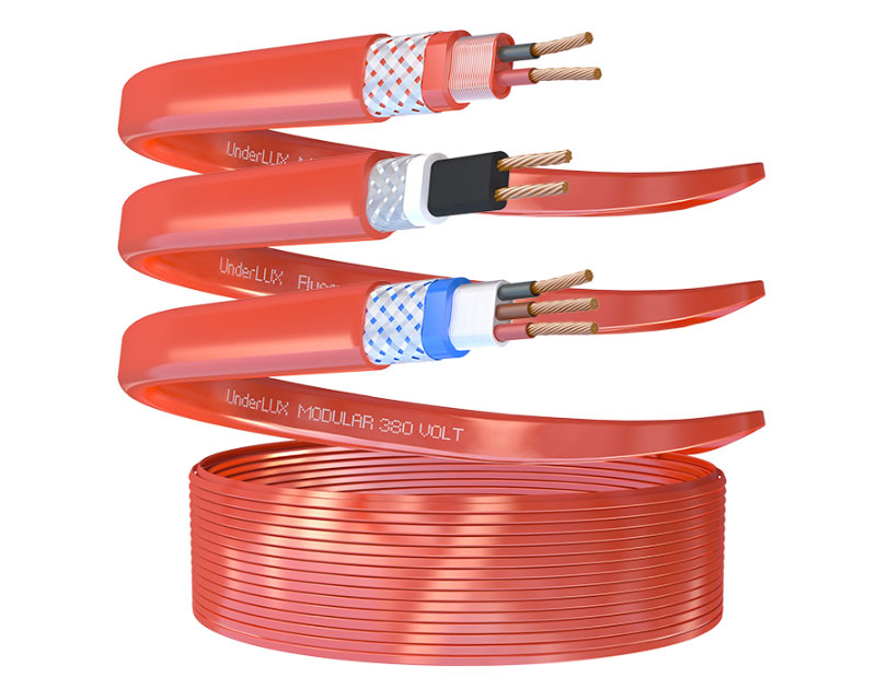 Разработка 3D моделей обогревательных кабелей.